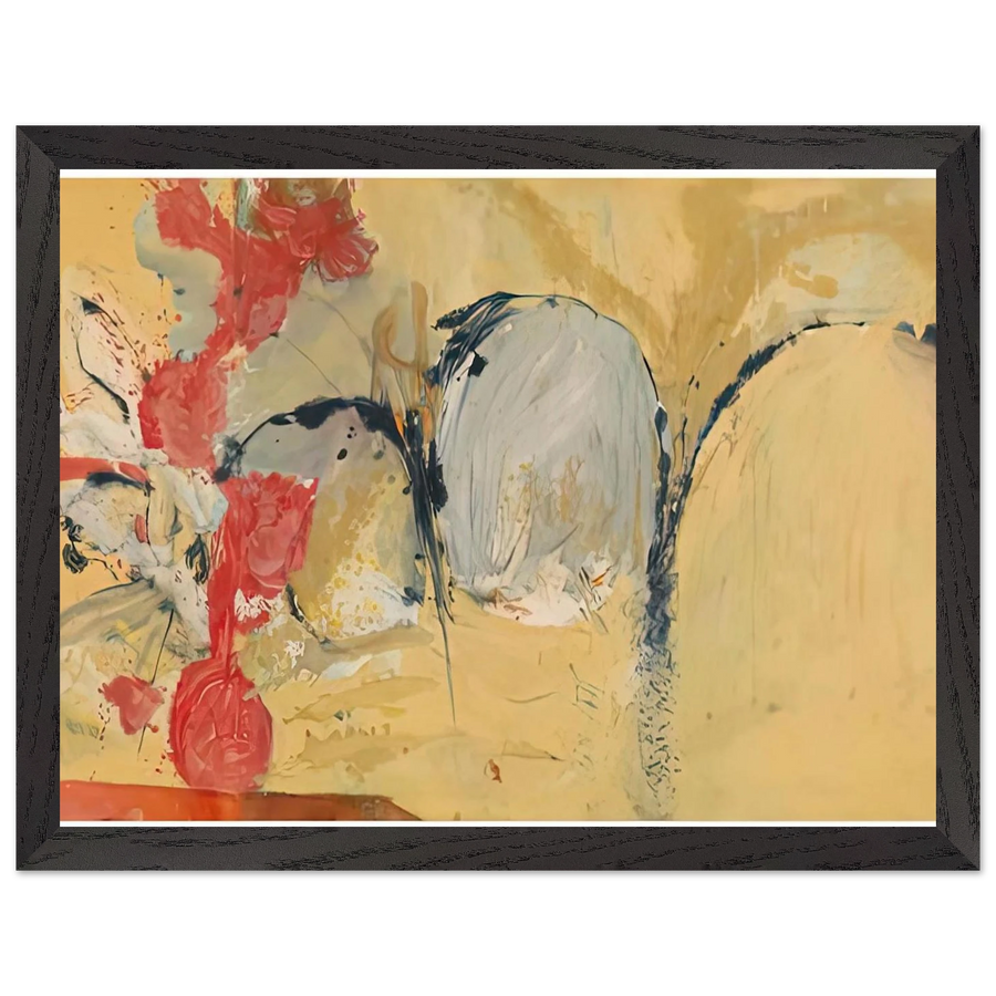 Large Abstract Still Life, 1951- by Helen Frankenthaler — Framed art print at Zephyeer