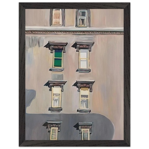 Windows no. 2 by Alice Neel — Framed art print at Zephyeer