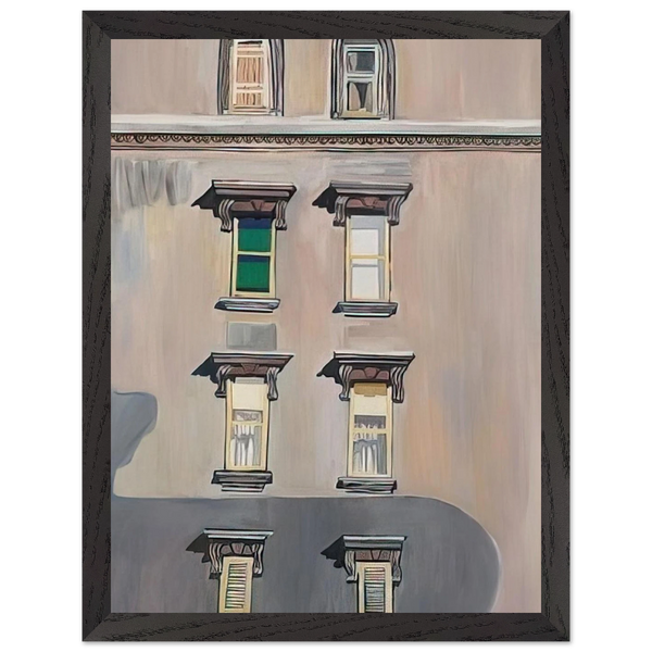 Windows no. 2 by Alice Neel — Framed art print at Zephyeer