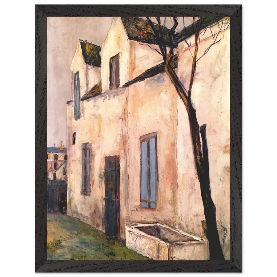 THE DEBRAY FARM by Maurice Utrillo — Framed art print at Zephyeer