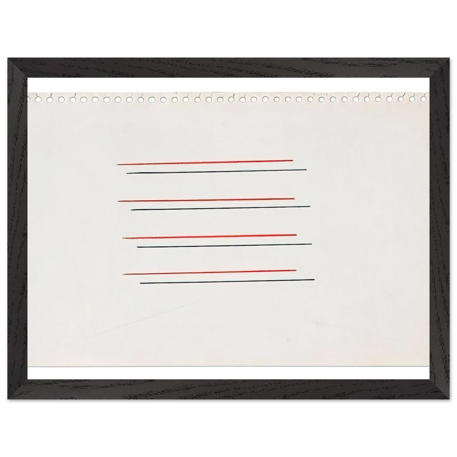 Untitled - 1971 by Fred Sandback — Framed art print at Zephyeer