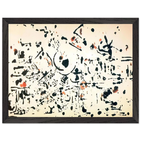 UNTITLED 1951 by Jackson Pollock — Framed art print at Zephyeer