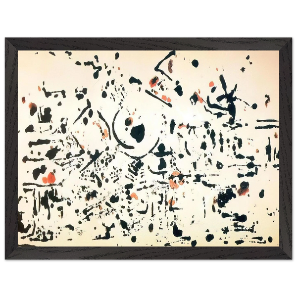 UNTITLED 1951 by Jackson Pollock — Framed art print at Zephyeer