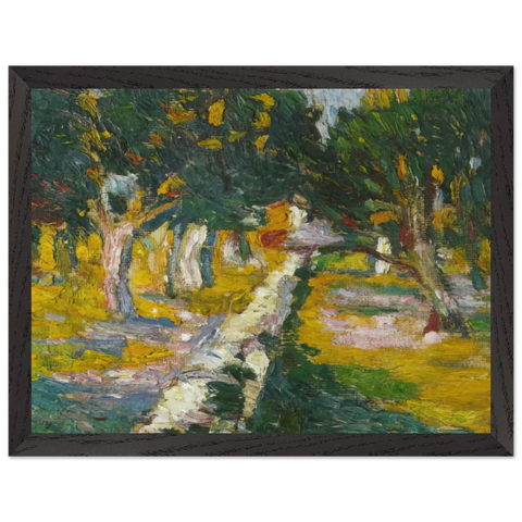 ORCHARD AT LLANE CADAQUES 1920 by Salvador Dali — Framed art print at Zephyeer