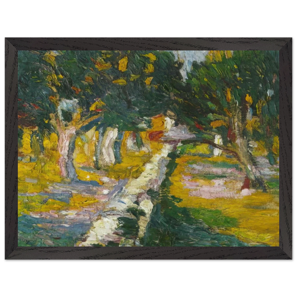 ORCHARD AT LLANE CADAQUES 1920 by Salvador Dali — Framed art print at Zephyeer