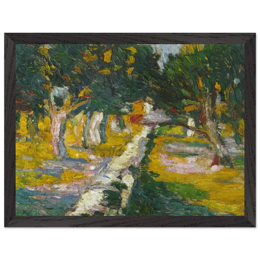 ORCHARD AT LLANE CADAQUES 1920 by Salvador Dali — Framed art print at Zephyeer