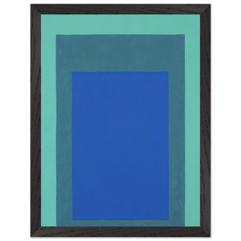 HOMAGE TO THE SQUARE 1976 by Josef Albers — Framed art print at Zephyeer