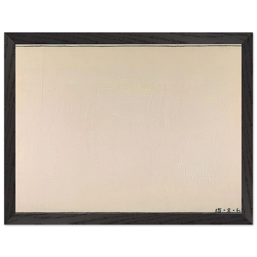 Nothing to be Afraid Of IV 15.8.69 - 1969 by Bob Law — Framed art print at Zephyeer