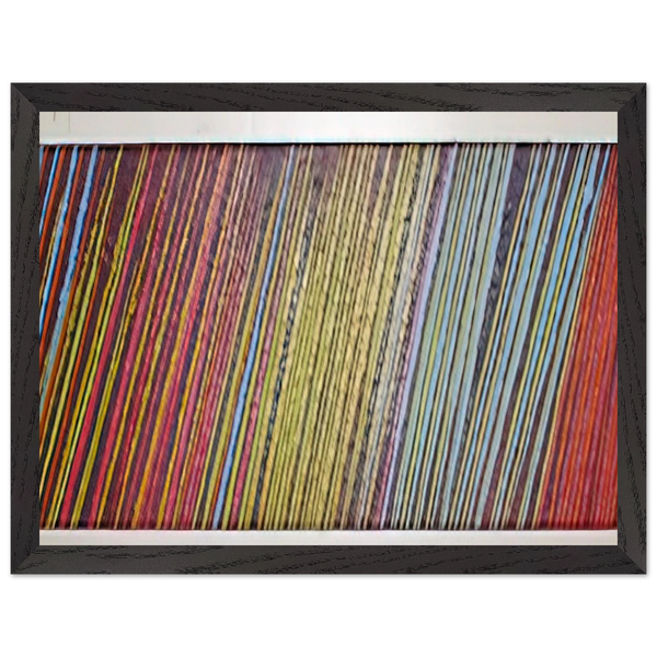 Red Line Painting - 1968 by Ronnie Landfield — Framed art print at Zephyeer