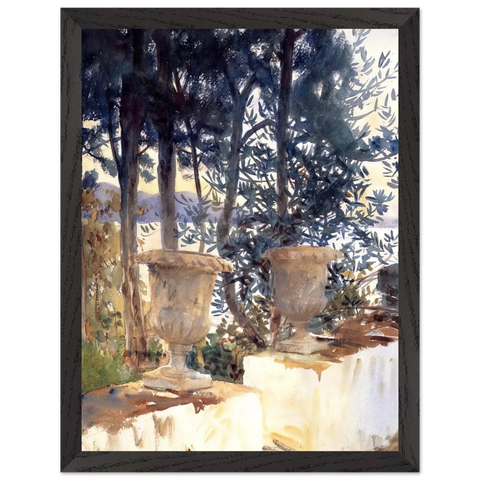Corfu The Terrace by John Singer Sargent — Framed art print at Zephyeer
