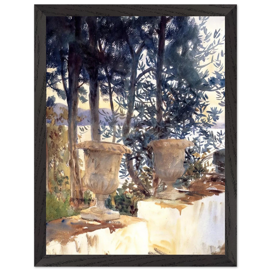 Corfu The Terrace by John Singer Sargent — Framed art print at Zephyeer