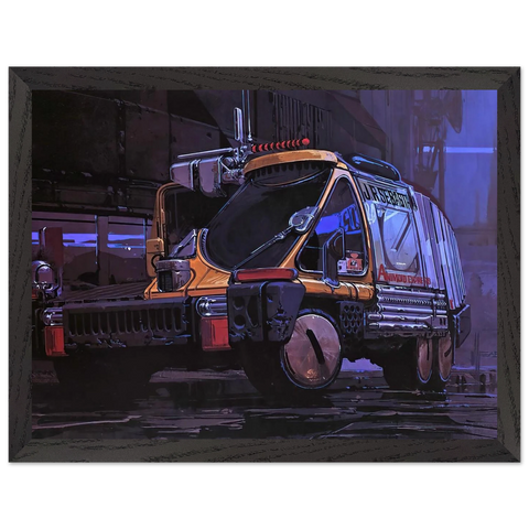 Syd Mead — Framed art print at Zephyeer