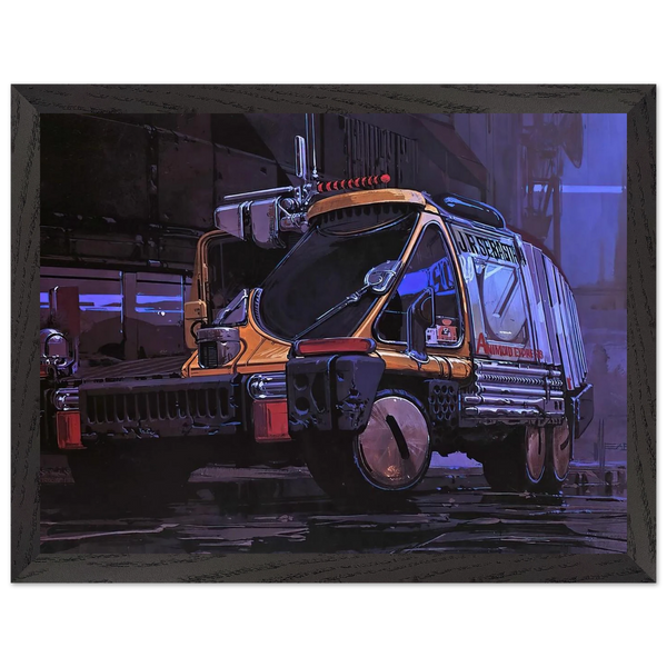 Syd Mead — Framed art print at Zephyeer