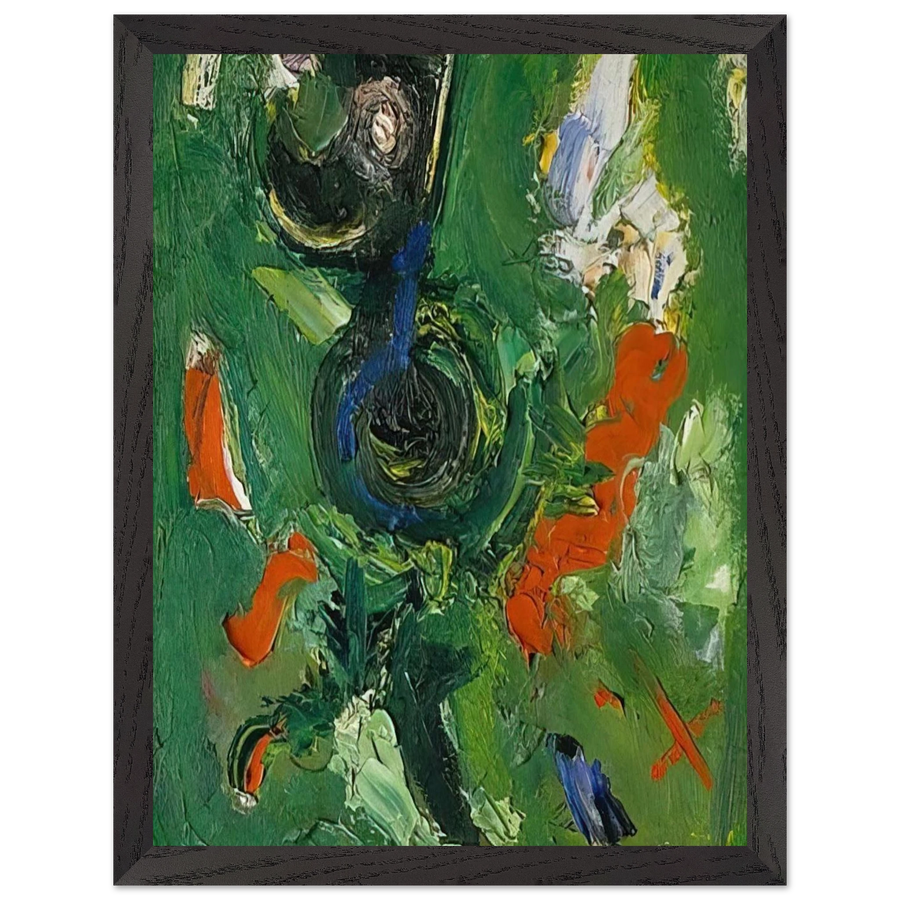 Composition, No.V by Hans Hofmann — Framed art print at Zephyeer