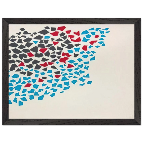 Abstract Composition - 1980 by Robert Goodnough — Framed art print at Zephyeer