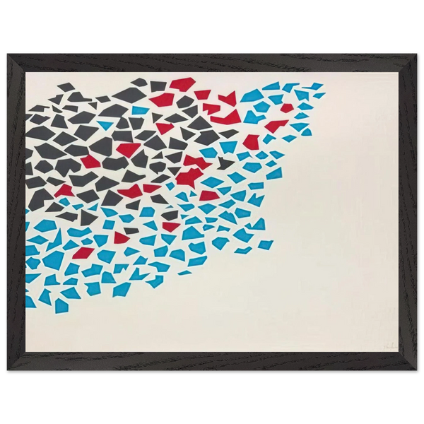 Abstract Composition - 1980 by Robert Goodnough — Framed art print at Zephyeer