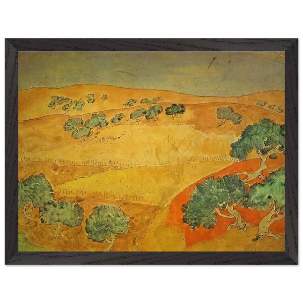 Summer landscape by Pablo Picasso — Framed art print at Zephyeer