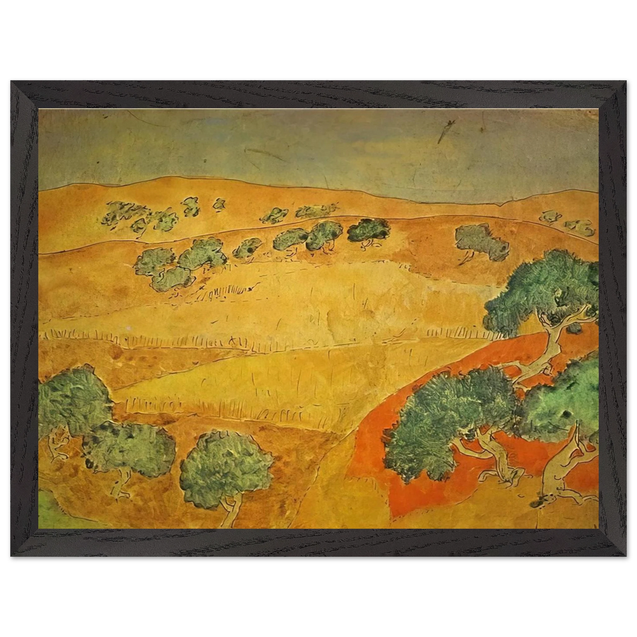 Summer landscape by Pablo Picasso — Framed art print at Zephyeer