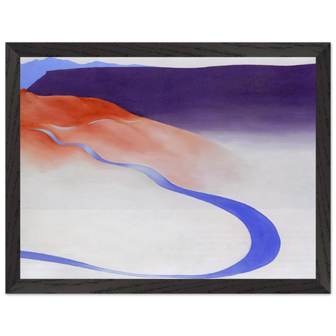 Road to the Ranch by Georgia O'Keeffe — Framed art print at Zephyeer