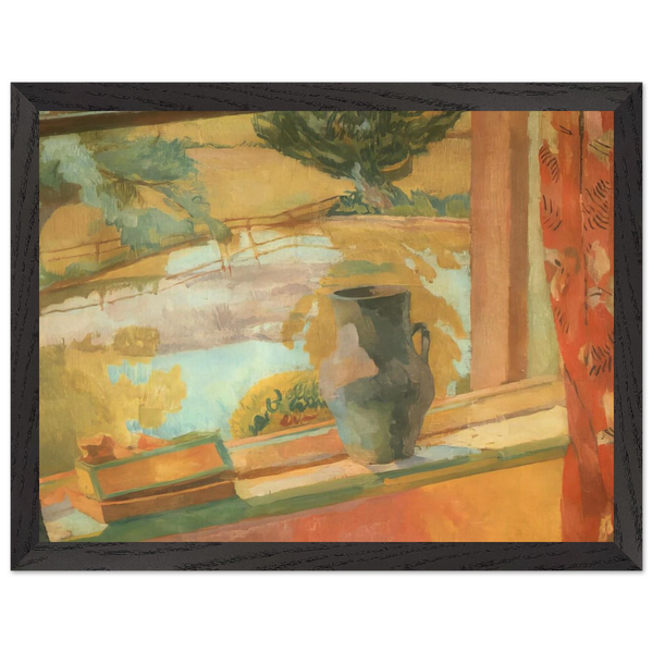VIEW OF THE POND AT CHARLESTON 1919 by Vanessa Bell — Framed art print at Zephyeer