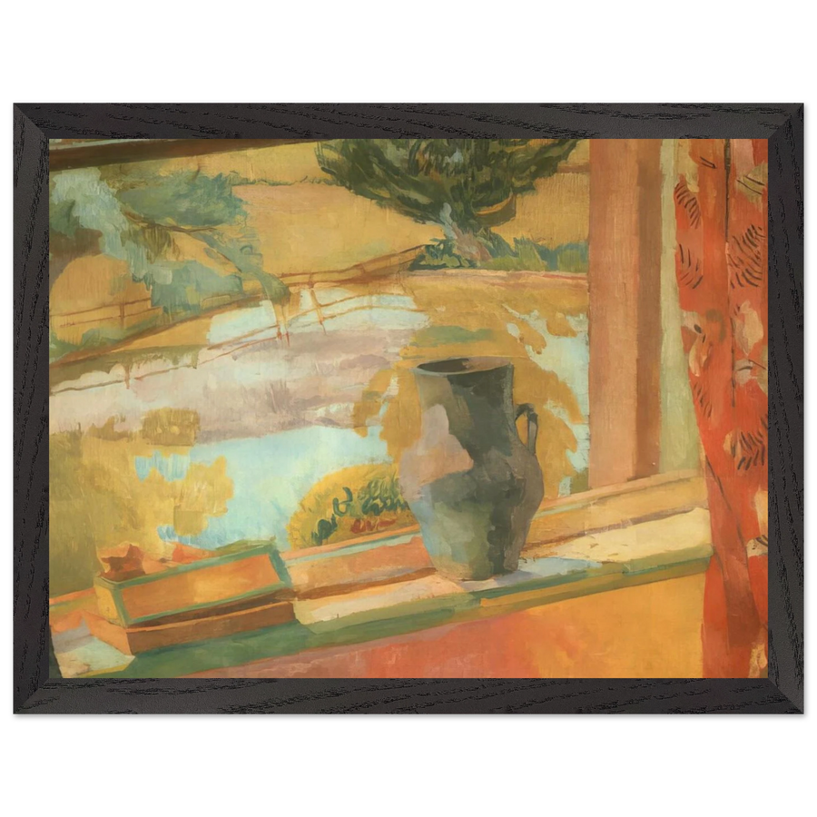 VIEW OF THE POND AT CHARLESTON 1919 by Vanessa Bell — Framed art print at Zephyeer