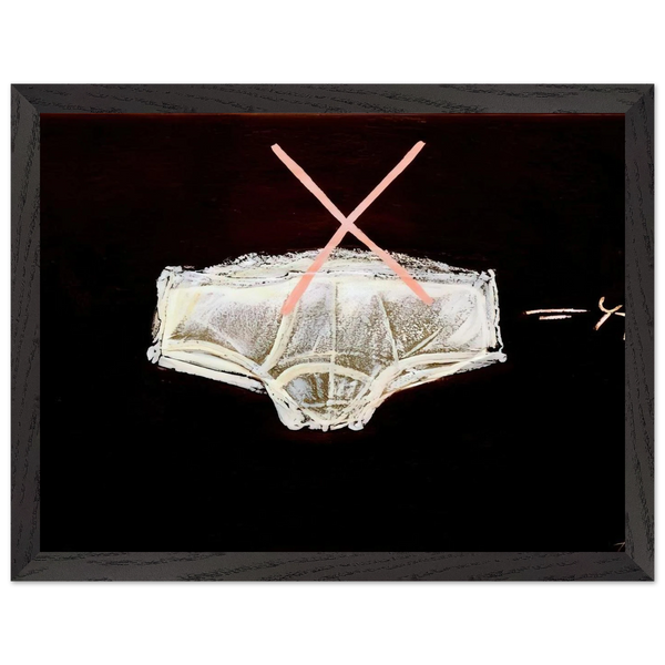 ROBA INTERIOR 1972 by Antoni Tapies — Framed art print at Zephyeer