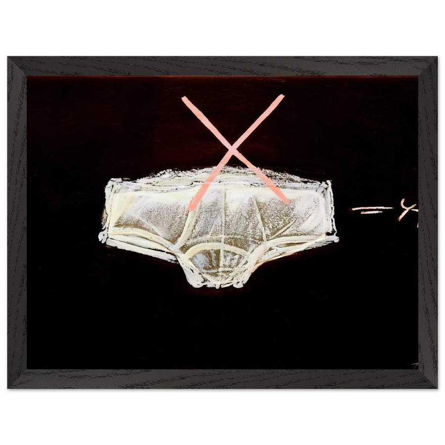 ROBA INTERIOR 1972 by Antoni Tapies — Framed art print at Zephyeer