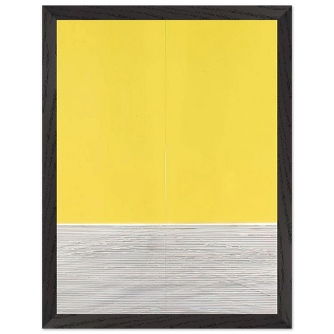 LE GRAN JAUNE by Jesus Rafael Soto — Framed art print at Zephyeer