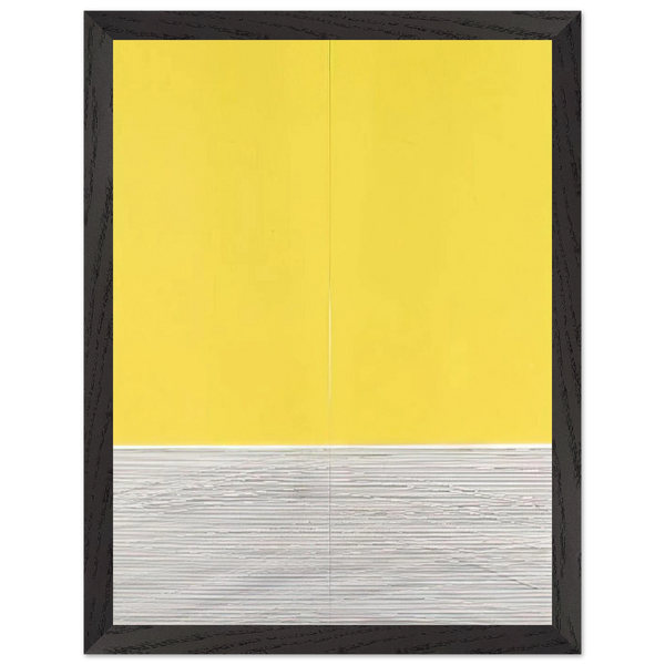 LE GRAN JAUNE by Jesus Rafael Soto — Framed art print at Zephyeer