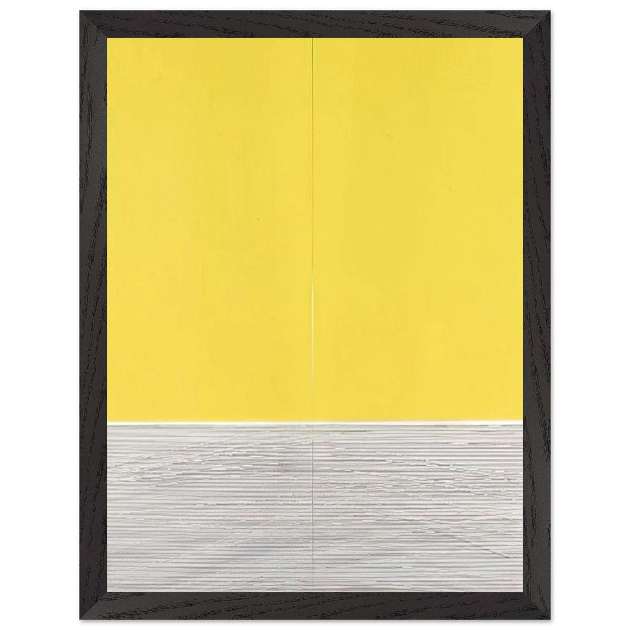 LE GRAN JAUNE by Jesus Rafael Soto — Framed art print at Zephyeer