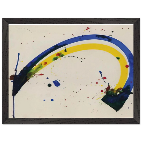Untitled  SF66-006 by Sam Francis — Framed art print at Zephyeer
