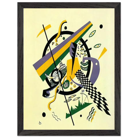 SMALL WORLDS IV 1922 by Wassily Kandinsky — Framed art print at Zephyeer