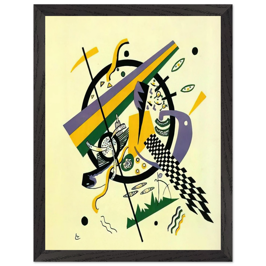 SMALL WORLDS IV 1922 by Wassily Kandinsky — Framed art print at Zephyeer