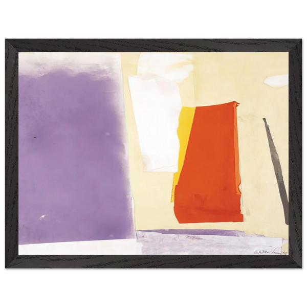 UNTITLED 1985 1 by Esteban Vicente — Framed art print at Zephyeer