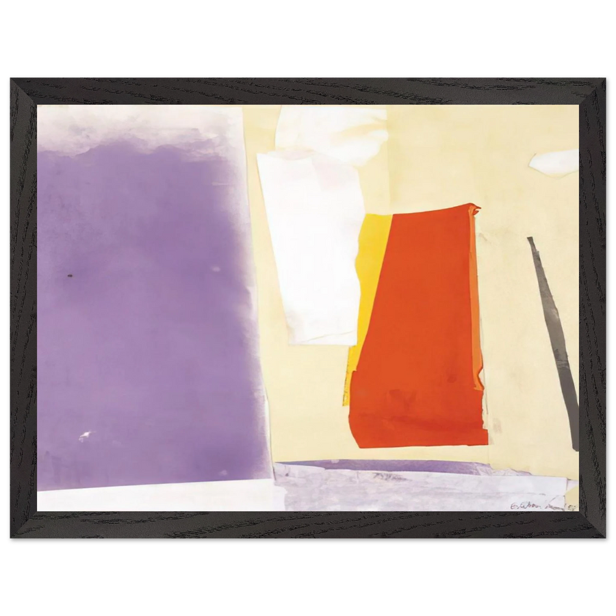 UNTITLED 1985 1 by Esteban Vicente — Framed art print at Zephyeer