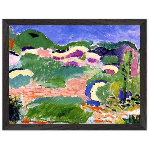 LES GENETS 1905 by Henri Matisse — Framed art print at Zephyeer