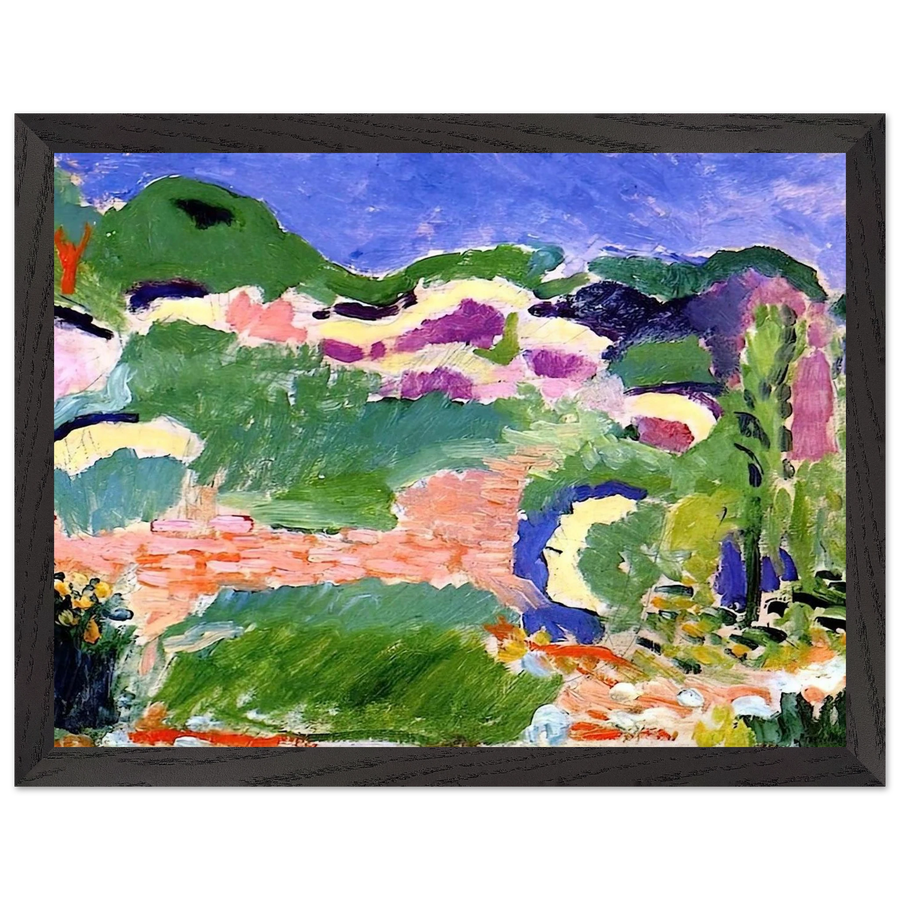 LES GENETS 1905 by Henri Matisse — Framed art print at Zephyeer