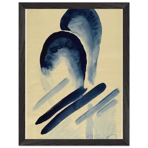 Blue-03 by Georgia O'Keeffe — Framed art print at Zephyeer