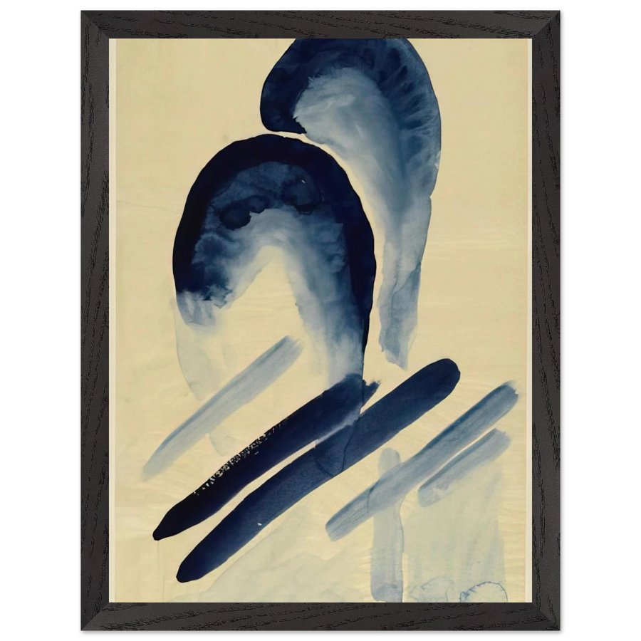 Blue-03 by Georgia O'Keeffe — Framed art print at Zephyeer