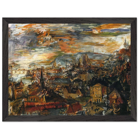 NOT_DETECTED_235890 by OSKAR KOKOSCHKA — Framed art print at Zephyeer