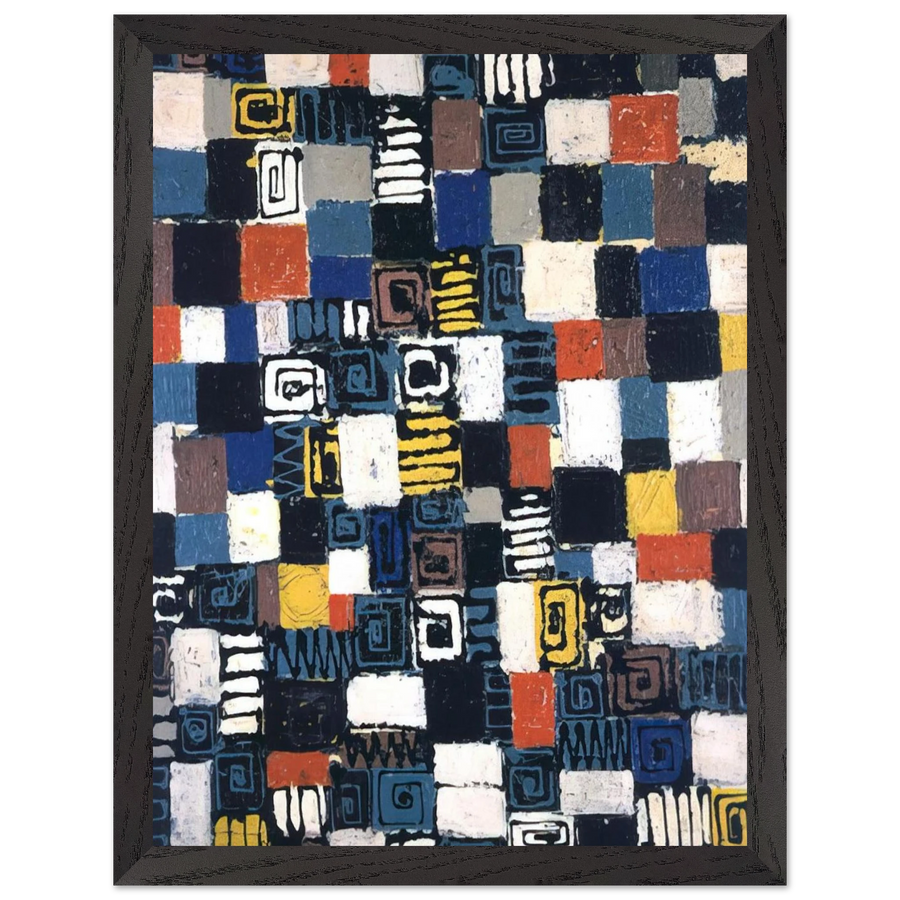 Untitled from Little Image series by Lee Krasner — Framed art print at Zephyeer