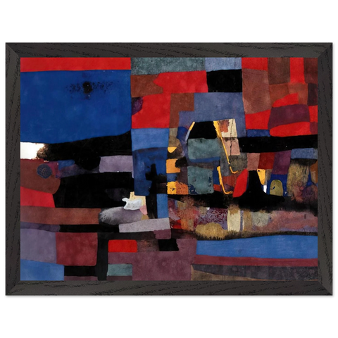 Untitled - 1952 by Alberto Burri — Framed art print at Zephyeer