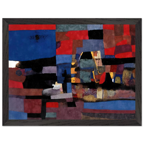 Untitled - 1952 by Alberto Burri — Framed art print at Zephyeer