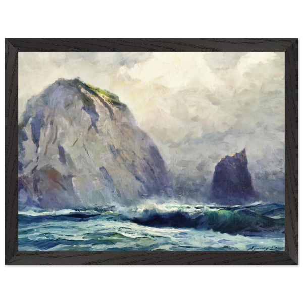 Cape St. Elias - 1928 by Sydney Laurence — Framed art print at Zephyeer