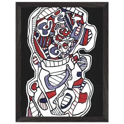 TEA VII by Jean Dubuffet — Framed art print at Zephyeer