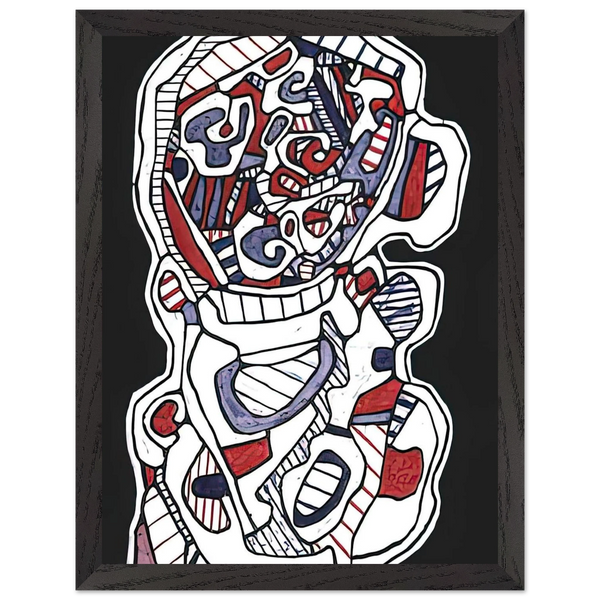 TEA VII by Jean Dubuffet — Framed art print at Zephyeer