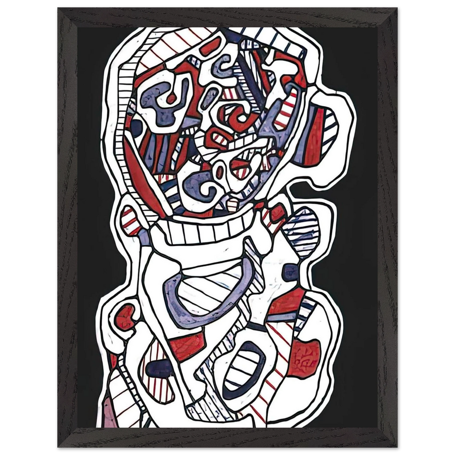 TEA VII by Jean Dubuffet — Framed art print at Zephyeer