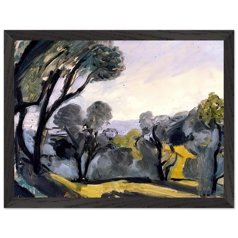 LANDSCAPE WITH OLIVE TREES 1918 by Henri Matisse — Framed art print at Zephyeer