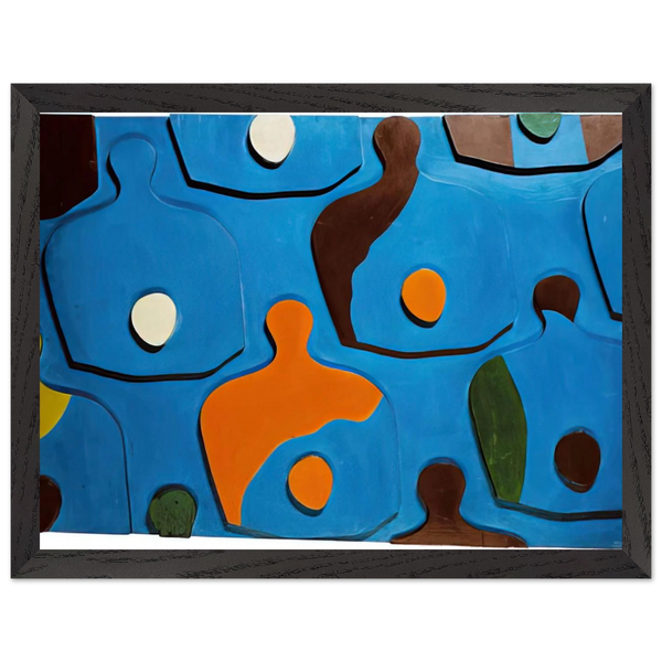 Еgg Board by Jean Arp — Framed art print at Zephyeer