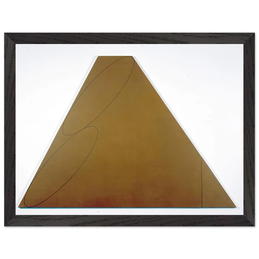 PLANE FIGURE III 1992 by Robert Mangold — Framed art print at Zephyeer